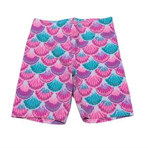 Tommy Bahama Mermaid Shorts Toddler Girl Size XS 4